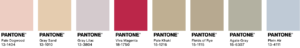 Paleta cores Pantone 2023